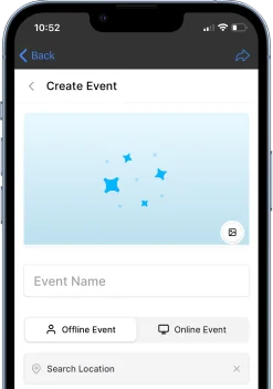 create event mobile